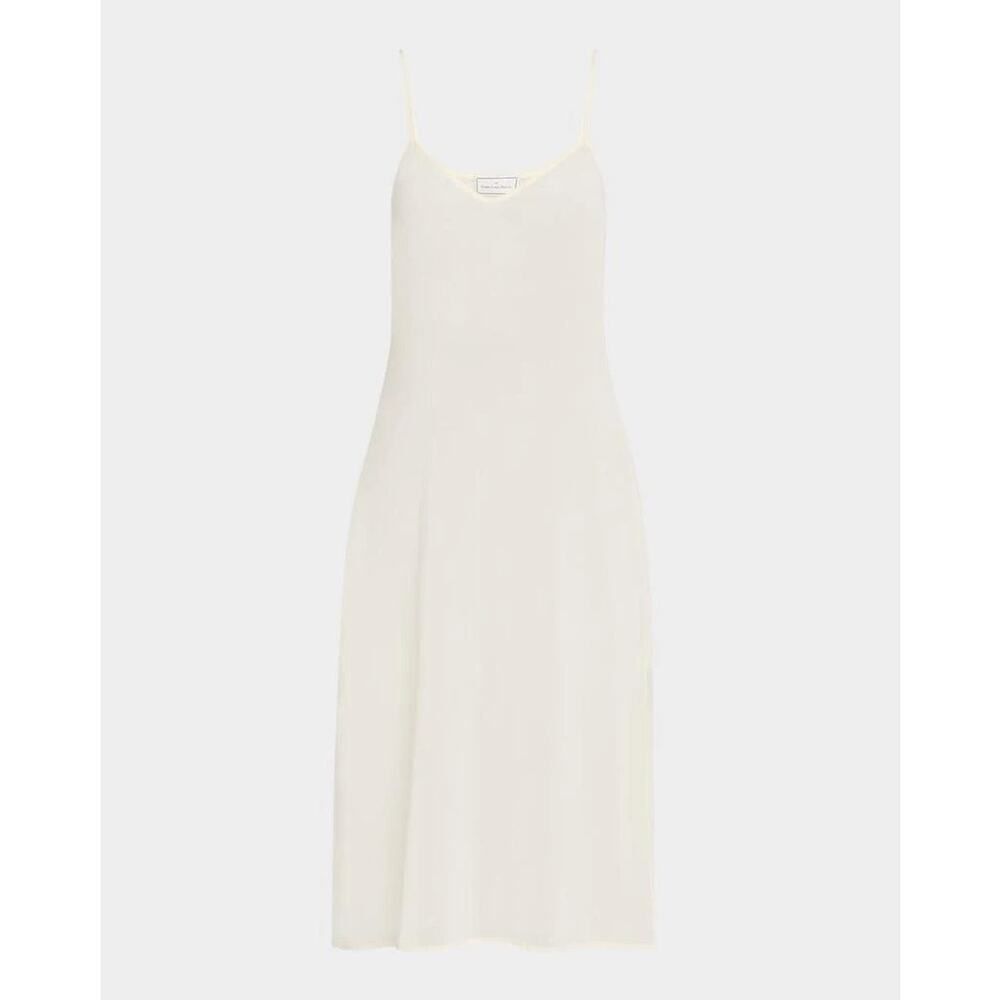 Pierre-Louis Mascia silk slip dress 5 panna white small